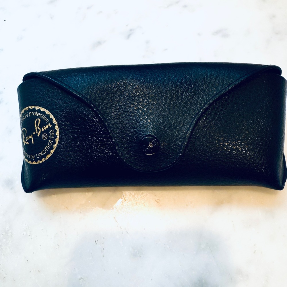 Ray-Ban Sunglasses Case Black 100% UV Protection